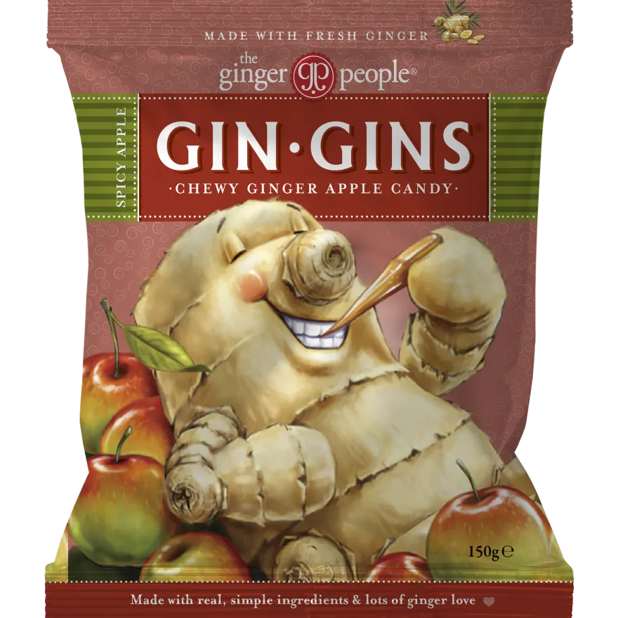 The Ginger People Gin Gins Chewy Ginger Apple