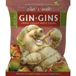 The Ginger People Gin Gins Chewy Ginger Apple (Parasta ennen 30.10.2026)