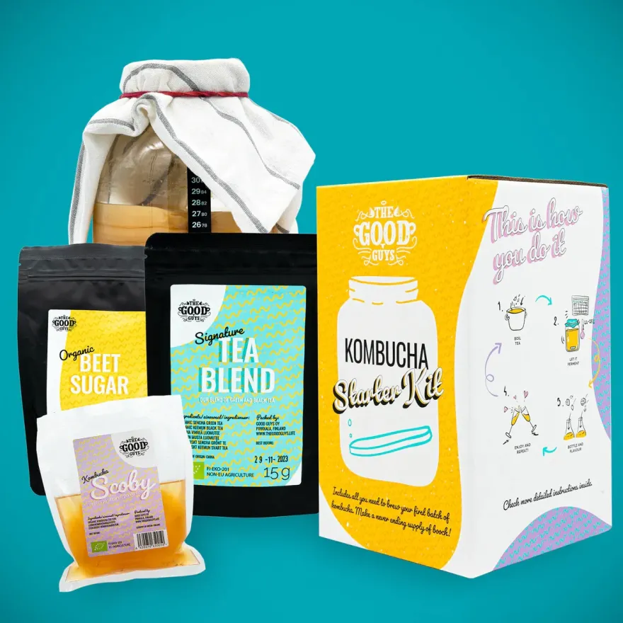 The Good Guys Kombucha Starter Kit (Parasta ennen 01.12.2026)
