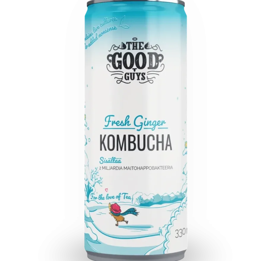 The Good Guys Luomu Kombucha Fresh Ginger