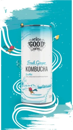 The Good Guys Luomu Kombucha Fresh Ginger