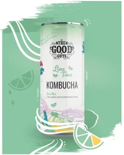 The Good Guys Luomu Kombucha Lime Time