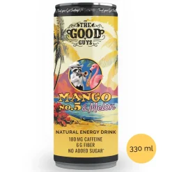 The Good Guys Natural Energy Drink Mango no.5 & Melon (Parasta ennen 30.09.2026)