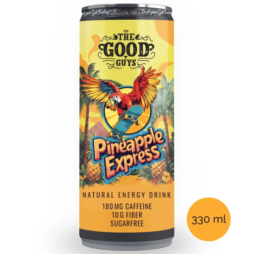 The Good Guys Natural Energy Drink Pineapple Express