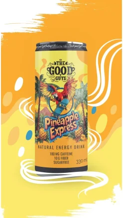 The Good Guys Natural Energy Drink Pineapple Express