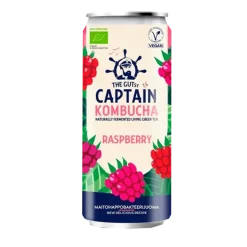 The Gutsy Captain Luomu Kombucha Raspberry