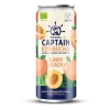 The Gutsy Captain Luomu Kombucha Sunny Peach