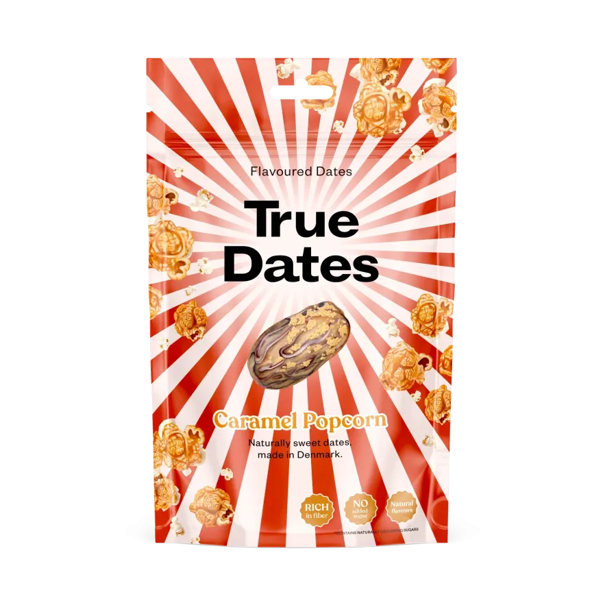 True Dates Karamelli Popcorn