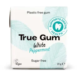 True Gum Luonnollinen Ksylitolipurukumi White Piparminttu