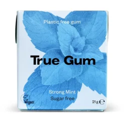 True Gum Luonnollinen Ksylitolipurukumi Vahva Minttu
