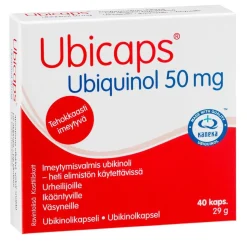 Ubicaps Ubiquinol 50 mg