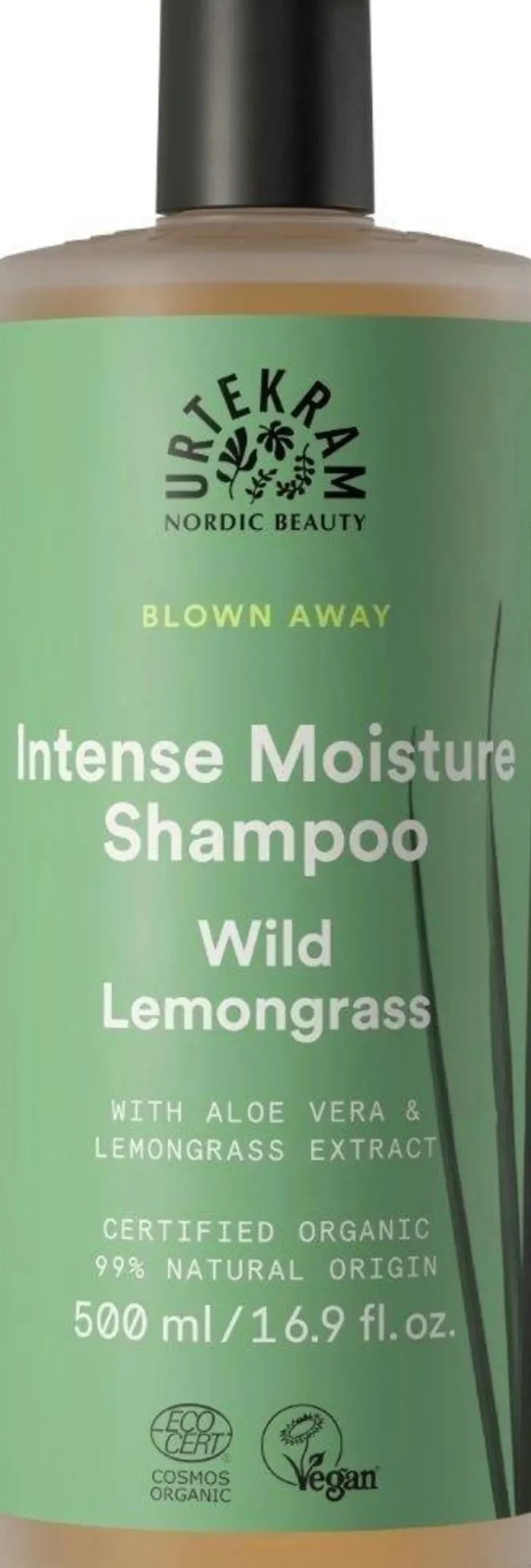 Urtekram Blown Away Wild Lemongrass Shampoo, 500 ml