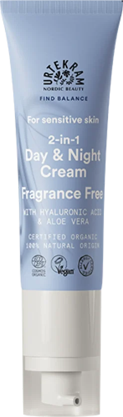 Urtekram Find Balance Fragrance Free Kasvovoide