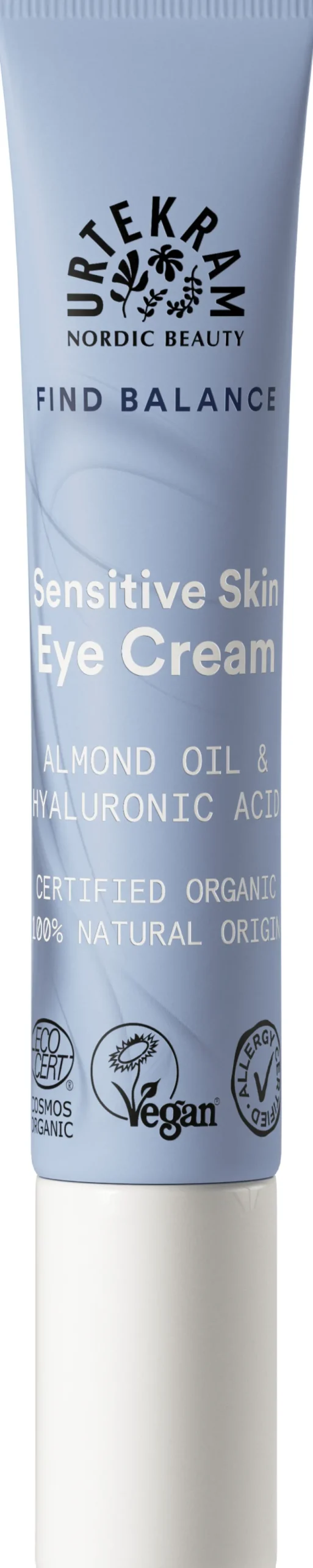 Urtekram Find Balance Fragrance Free Silmänympärysvoide