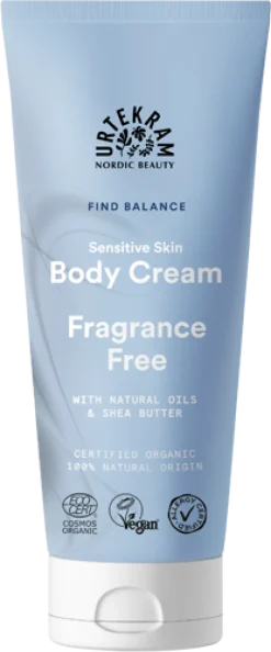 Urtekram Find Balance Fragrance Free Body Cream