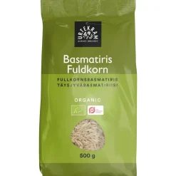 Urtekram Luomu Basmati täysjyväriisi