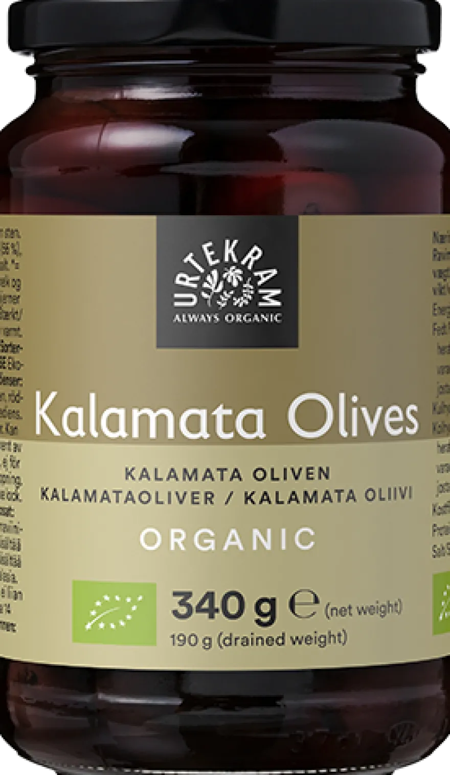 Urtekram Luomu Kalamata Oliivit