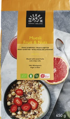 Urtekram Luomu Mysli Fruit & Nuts