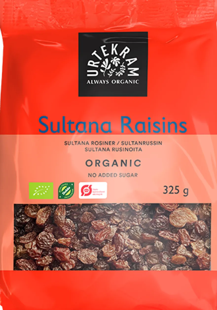 Urtekram Luomu Sultanarusina