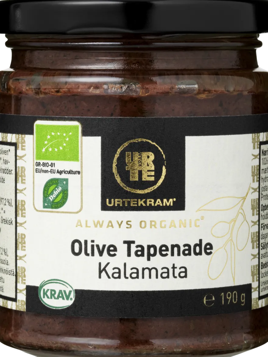 Urtekram Luomu Tapenade Kalamata Oliivi