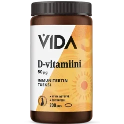 Vida D-vitamiini 50 mikrog