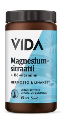 Vida Magnesiumsitraatti + B6