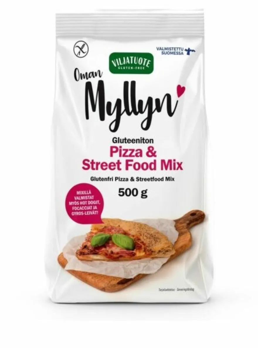 Virtasalmen Viljatuote Gluteeniton Pizza ja Streetfood Mix