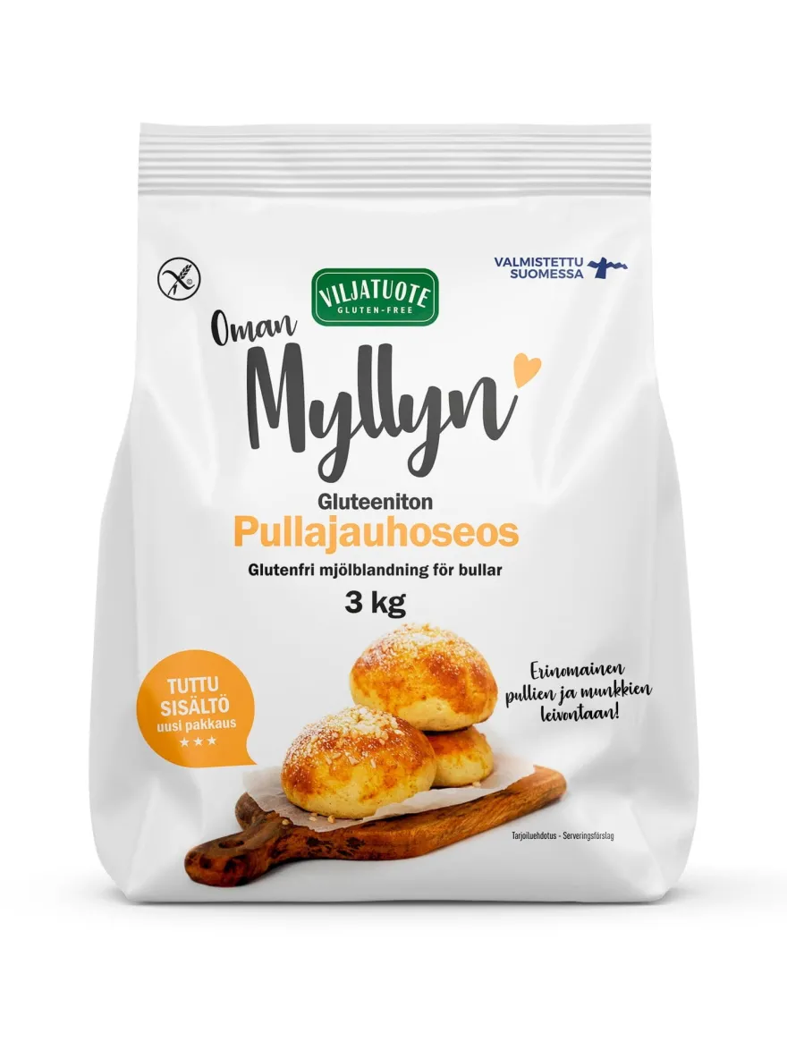 Virtasalmen Viljatuote Gluteeniton Pullajauhoseos