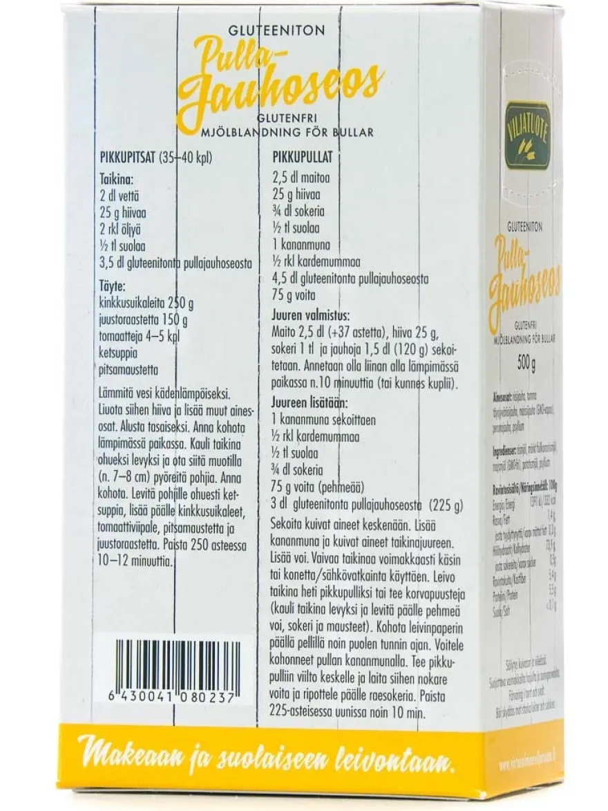 Virtasalmen Viljatuote Gluteeniton Pullajauhoseos