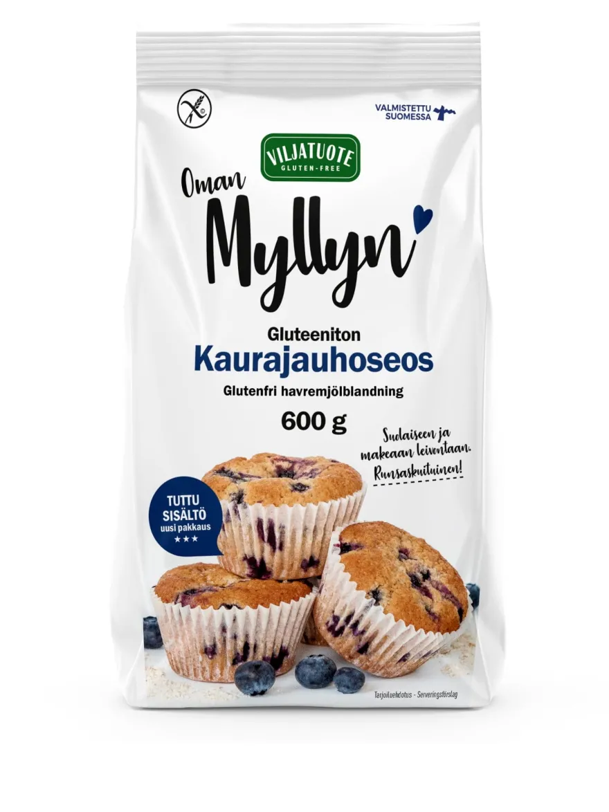 Virtasalmen Viljatuote Gluteeniton Kaurajauhoseos