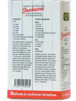 Virtasalmen Viljatuote Vaalea Gluteeniton Jauhoseos