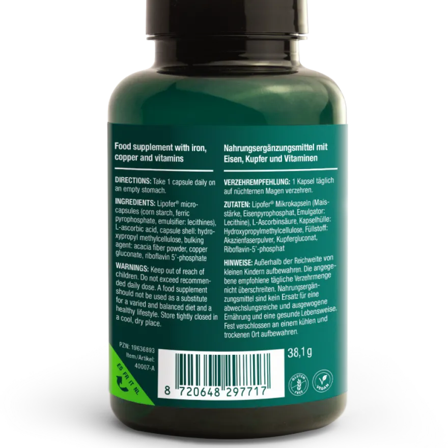 Vitalized Iron+ / Eisen+ 15 mg