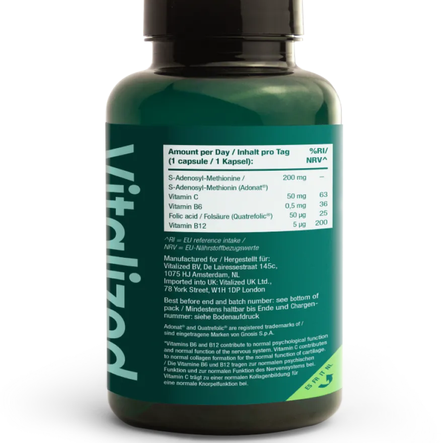 Vitalized SAMe+ 200 mg