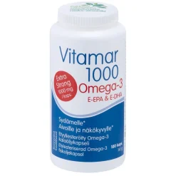 Vitamar 1000 Omega-3 kalaöljykapselit