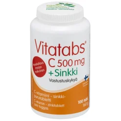 Vitatabs C 500 mg + Sinkki