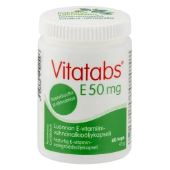 Vitatabs E 50 mg kapseli