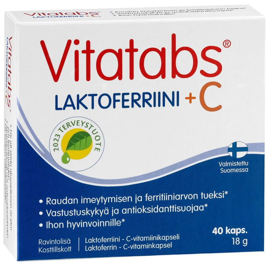 Vitatabs Laktoferriini 177 mg + C