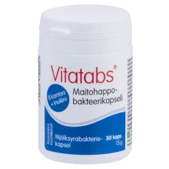 Vitatabs Maitohappobakteerikapseli