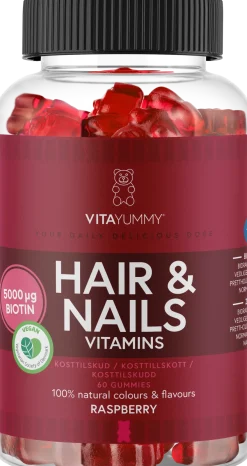 VitaYummy Hair & Nails Raspberry