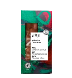 Vivani Luomu Hasselpähkinä Maitosuklaa