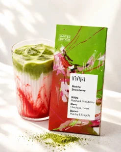 Vivani Luomu Matcha Mansikka Valkosuklaa