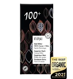 Vivani Luomu Tummasuklaa 100 %