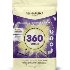 Voimaruoka 360 Wholefood Vanilja