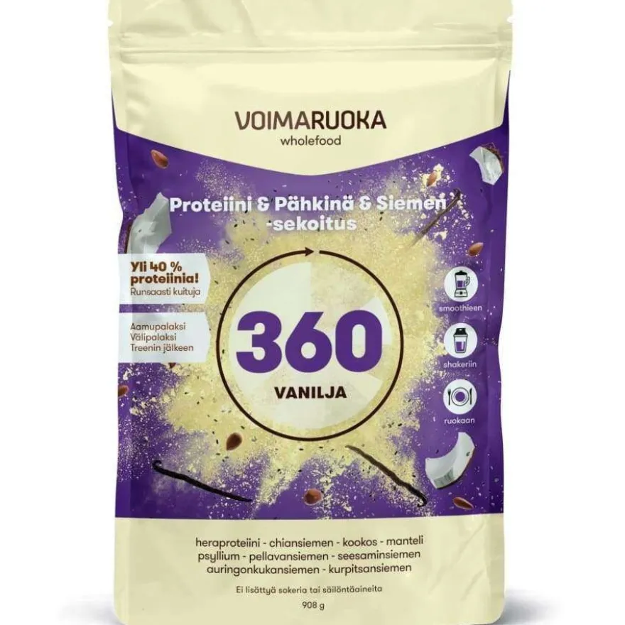 Voimaruoka 360 Wholefood Vanilja