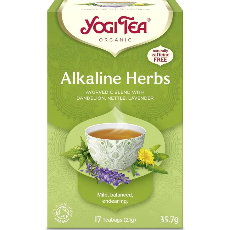 YogiTea Luomu Alkaline Herbs tee