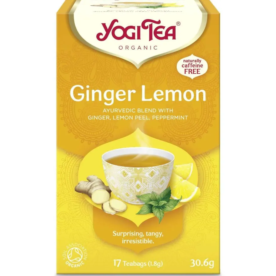 YogiTea Luomu Inkivääri-Sitruunatee