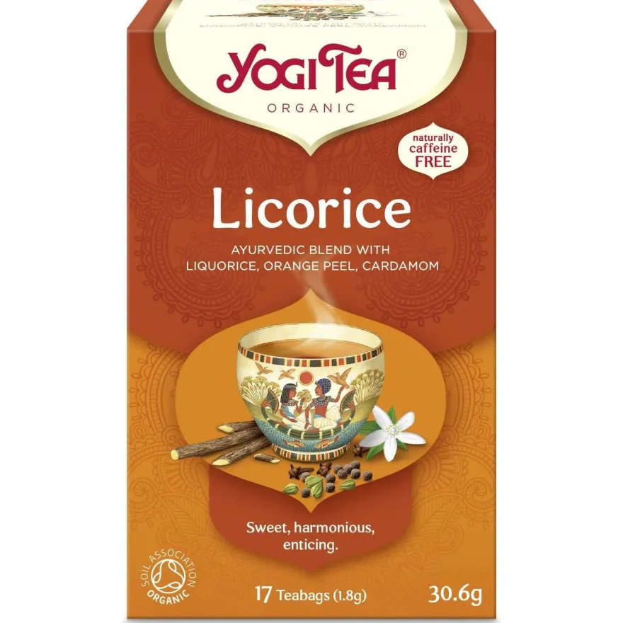 YogiTea Luomu Lakritsitee