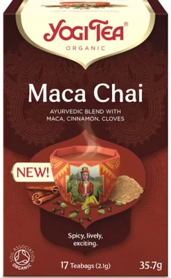 YogiTea Luomu Maca Chai Tee