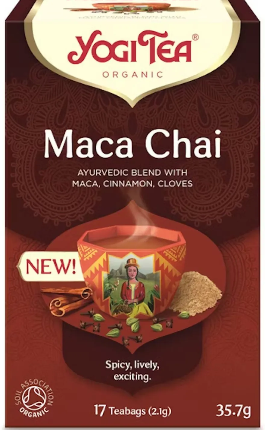 YogiTea Luomu Maca Chai Tee