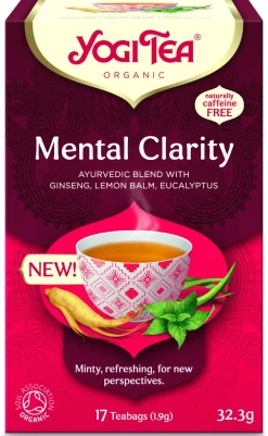 YogiTea Luomu Mental Clarity Tee